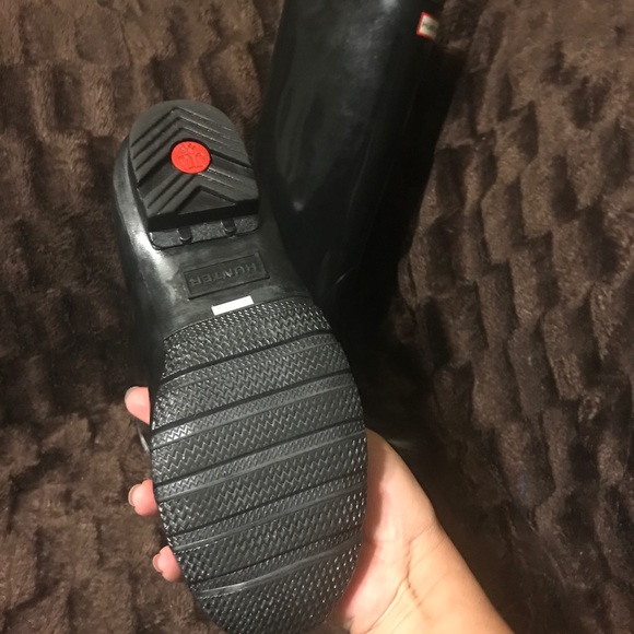 Hunter Rain Boots - Women's Tall Size 8 - Picture 5 of 8
